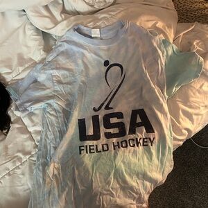 Gildan Sky Blue Crew Neck Tee